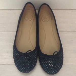 Tory Burch embellished flats